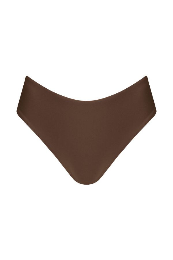 Mid Waist – dół stroju kąpielowego Wood