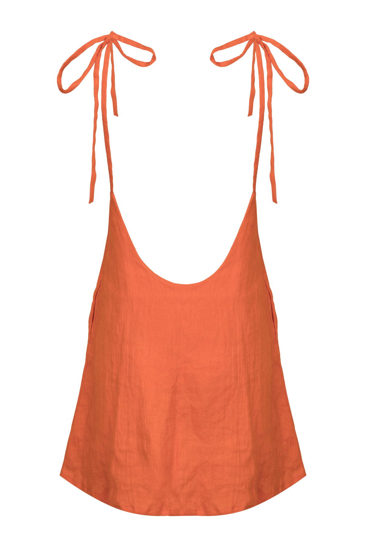 LINEN MINIMAL DRESS - JOY - obrazek 2