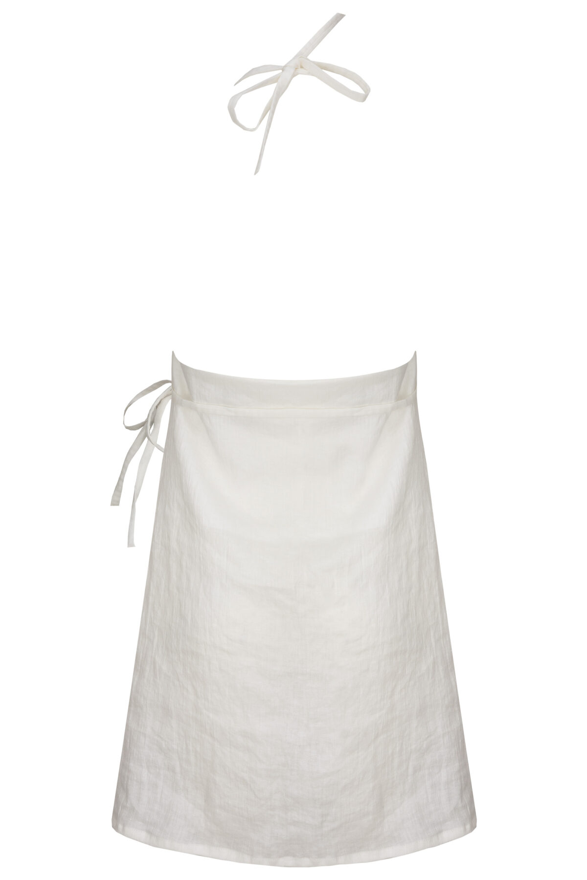 LINEN SPECIAL DRESS - COCONUT - obrazek 2