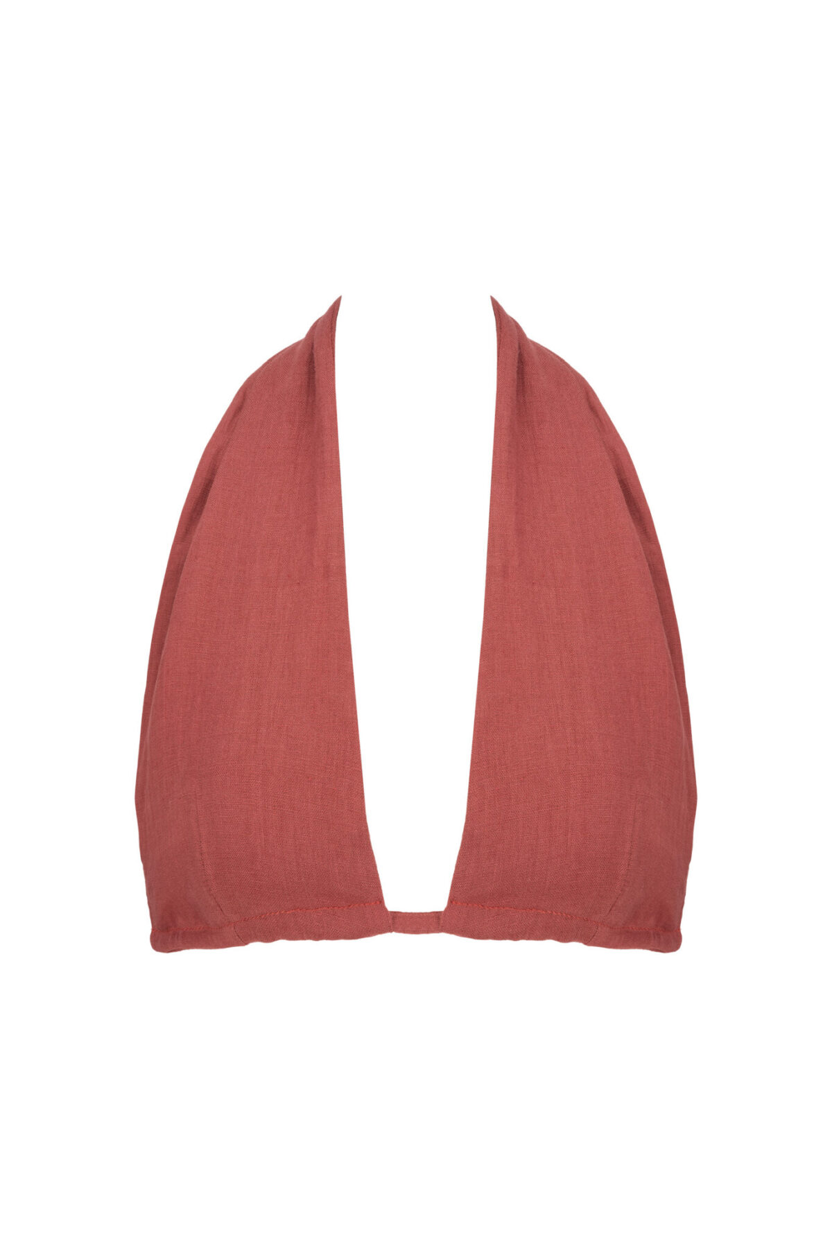 LINEN WRAP TOP 3IN1 - GUAVA - obrazek 3
