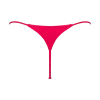 MICRO THONG HIBISCUS
