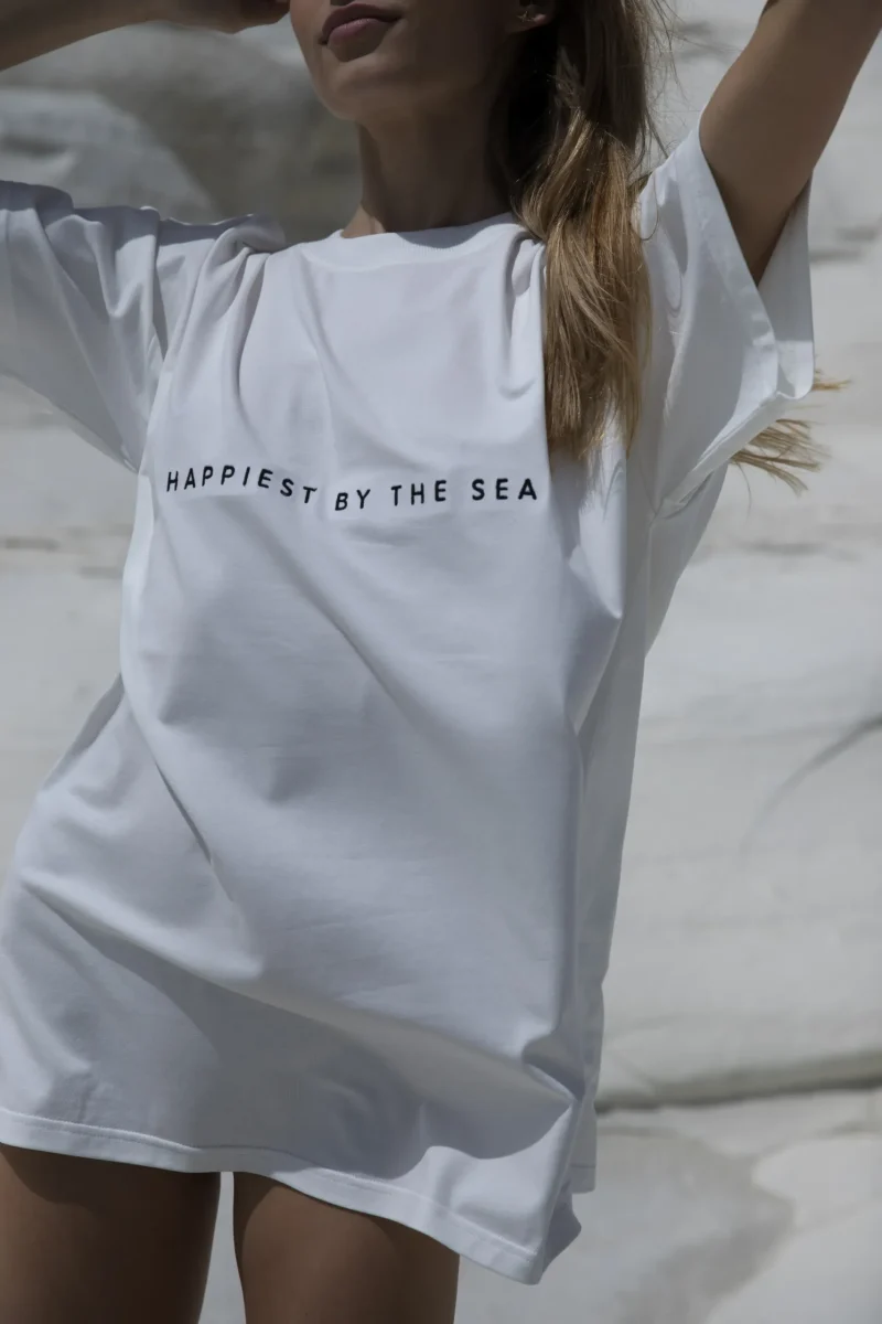 T-Shirt z haftem