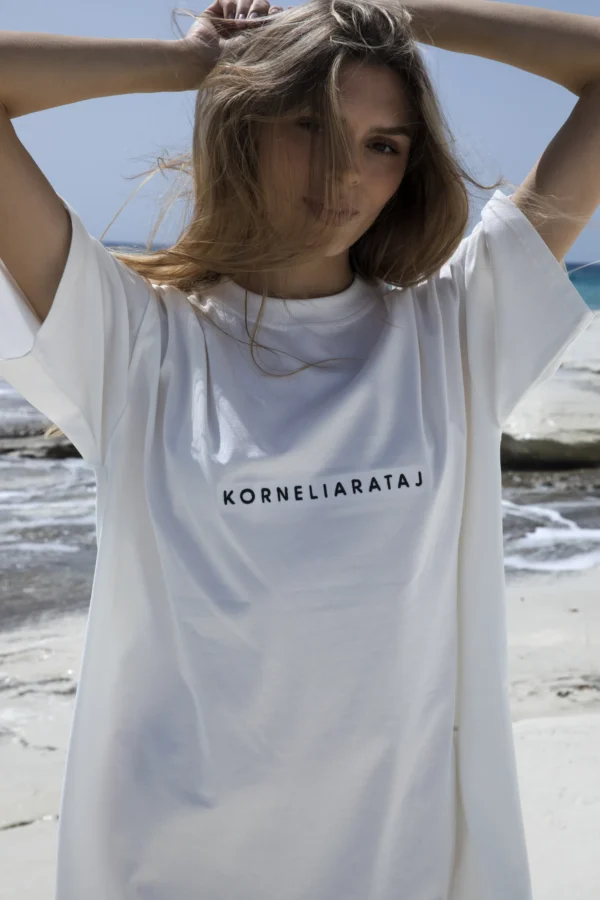 T-Shirt z haftem