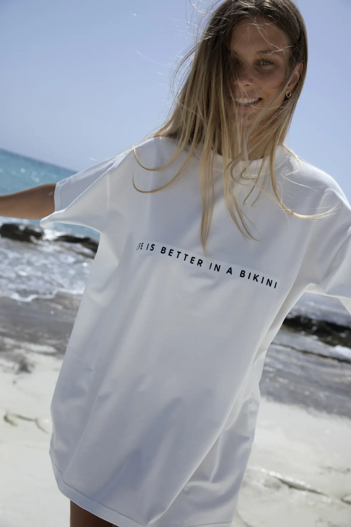 T-Shirt z haftem