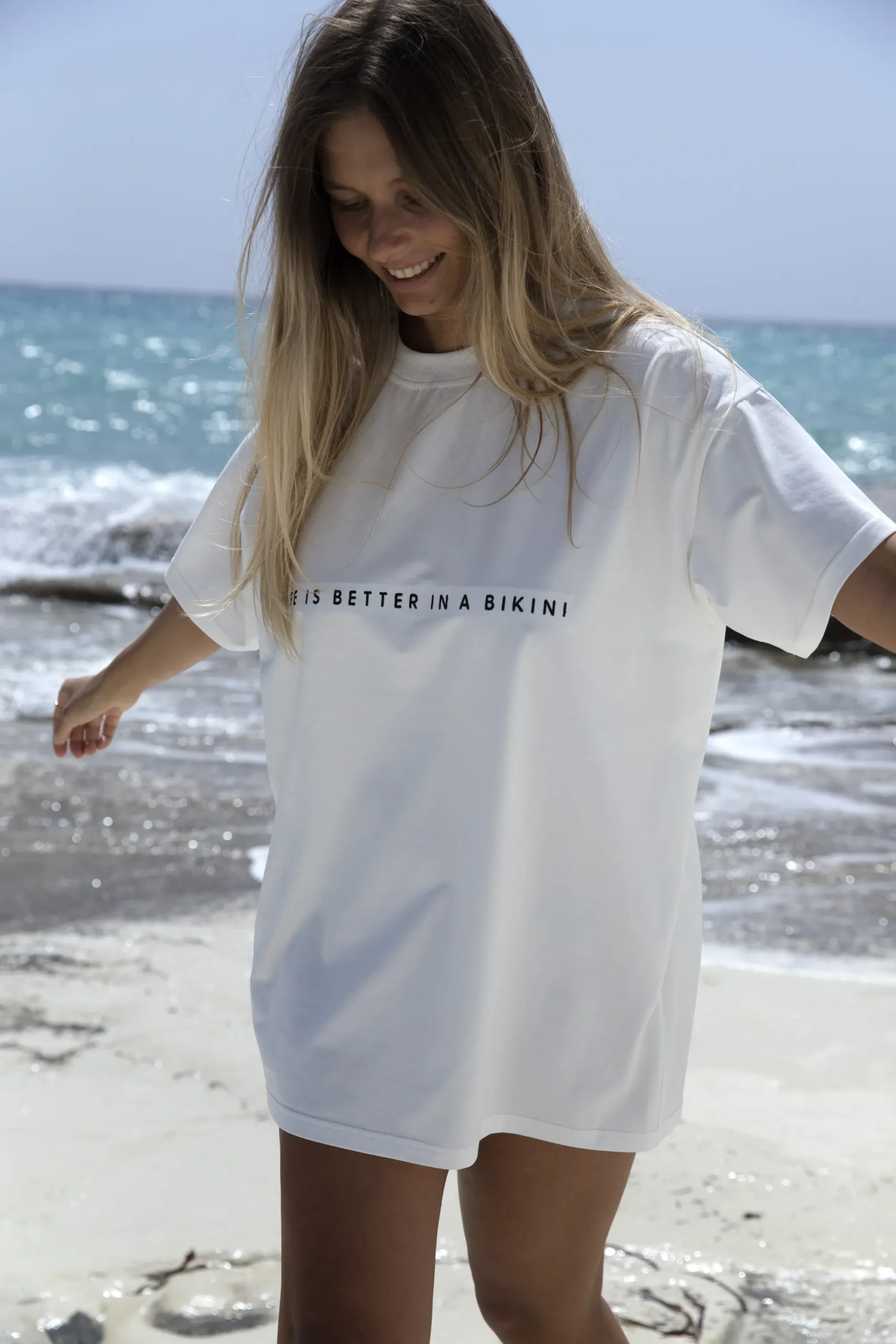 T-Shirt z haftem