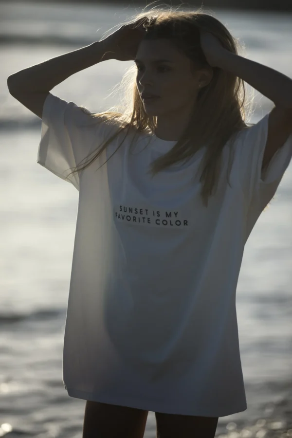 T-Shirt z haftem