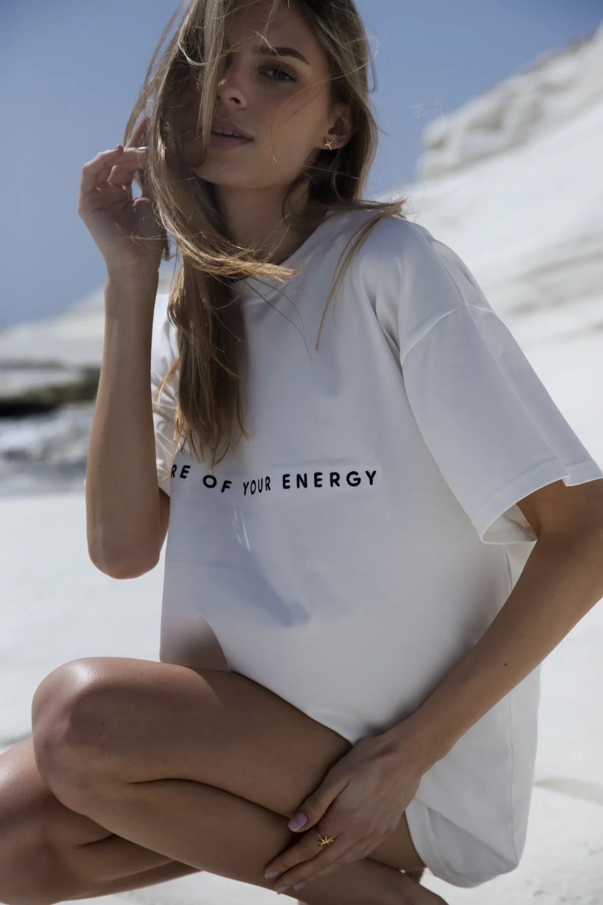 T-Shirt z haftem