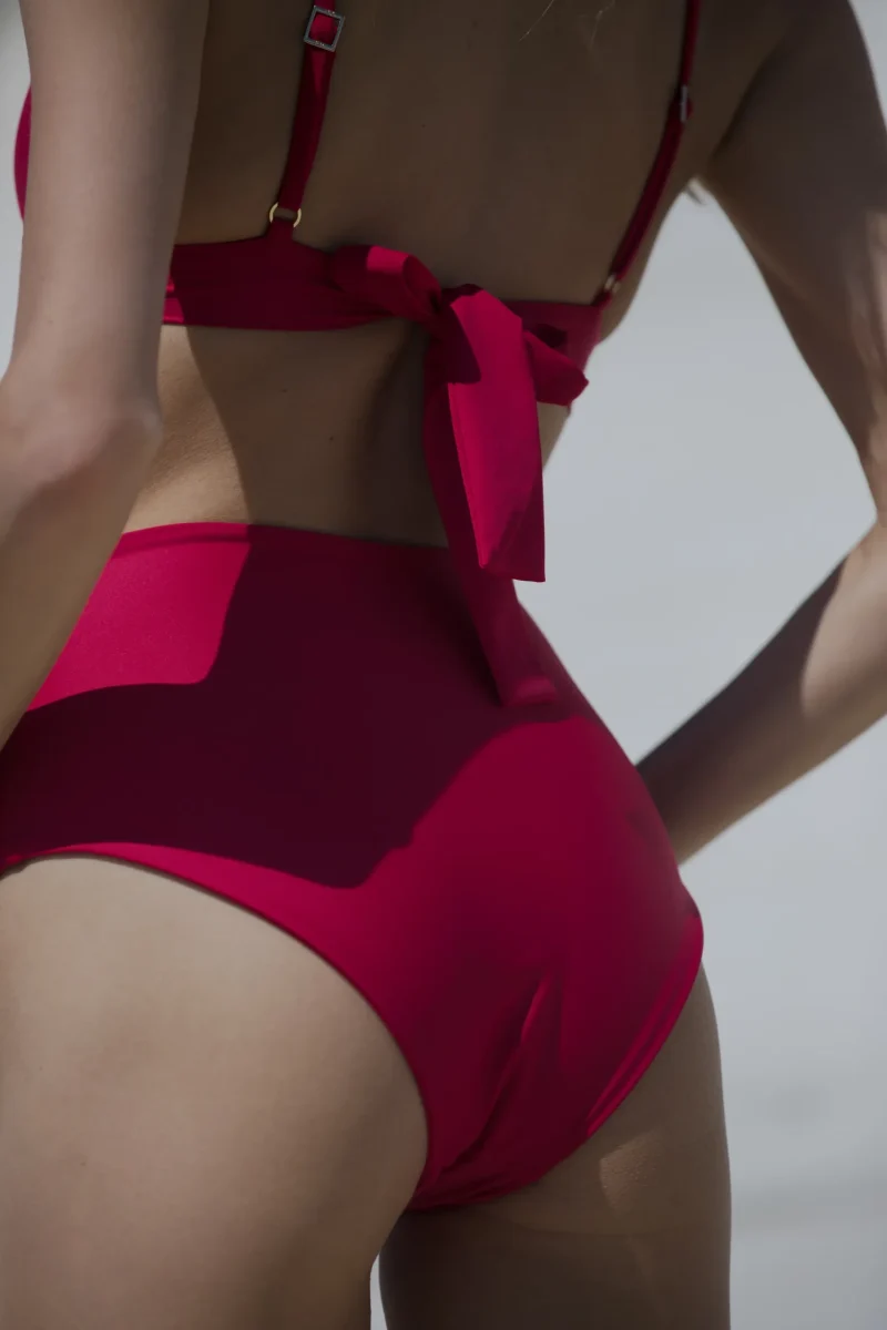 High Waist Hibiscus