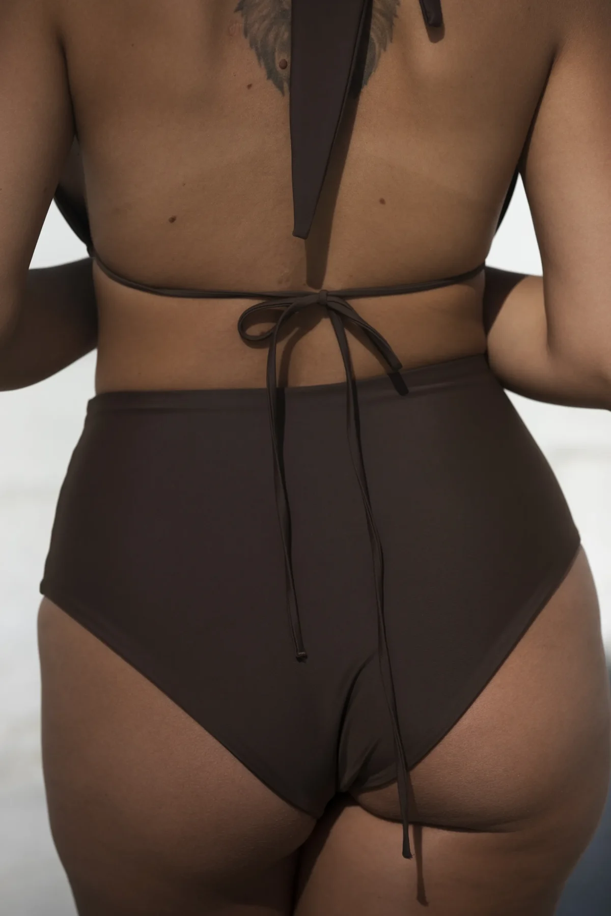 High Waist Wood