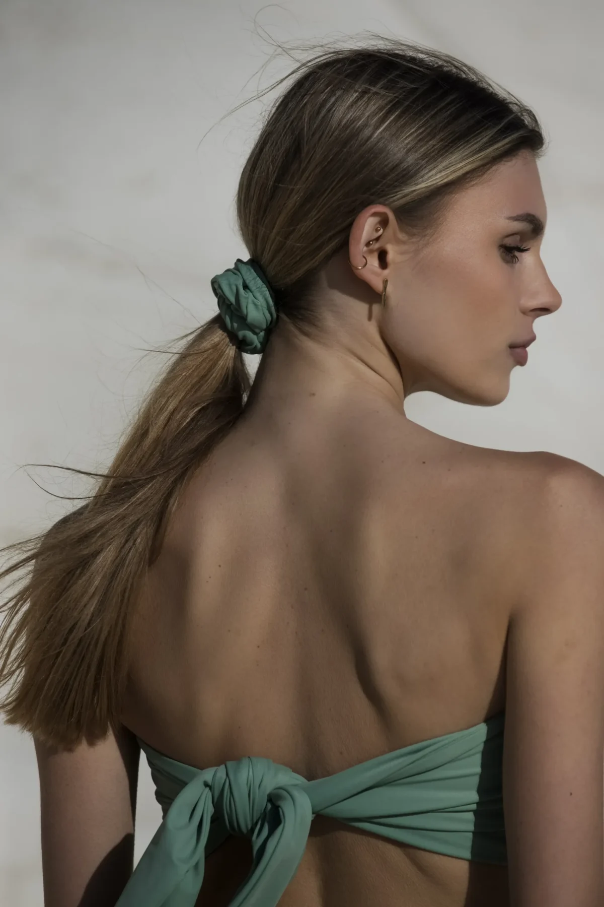 Scrunchie Aqua