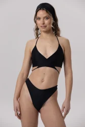 Thong - dol stroju kapielowego Black