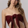 Clean - gora stroju kapielowego Burgundy