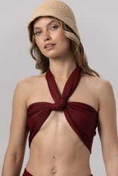 Clean - gora stroju kapielowego Burgundy