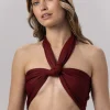 Clean - gora stroju kapielowego Burgundy