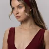 Headband - opaska do wlosow Burgundy