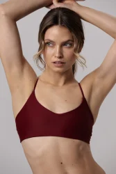 Line - gora stroju kapielowego Burgundy