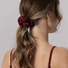 Scrunchie - gumka do wlosow Burgundy