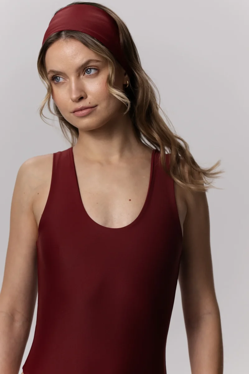 The Pure One - dol stroju kapielowego Burgundy