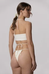 Cross Body - gora stroju kapielowego Coconut