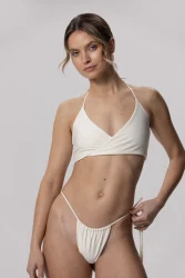 Cross Body - gora stroju kapielowego Coconut