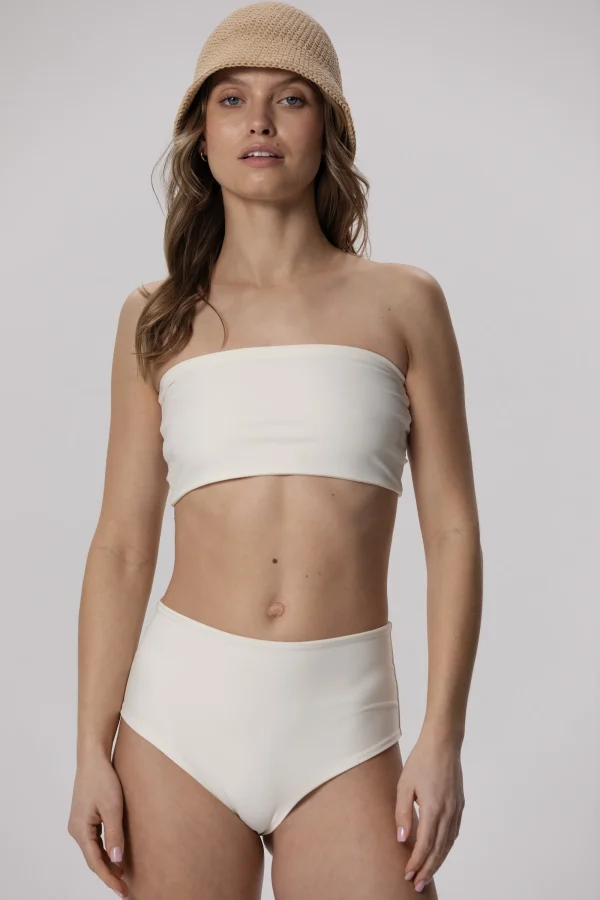 High Waist - dol stroju kapielowego Coconut