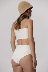 High Waist - dol stroju kapielowego Coconut