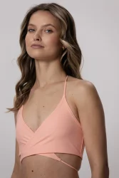 Cross Body - gora stroju kapielowego Peachy Rose