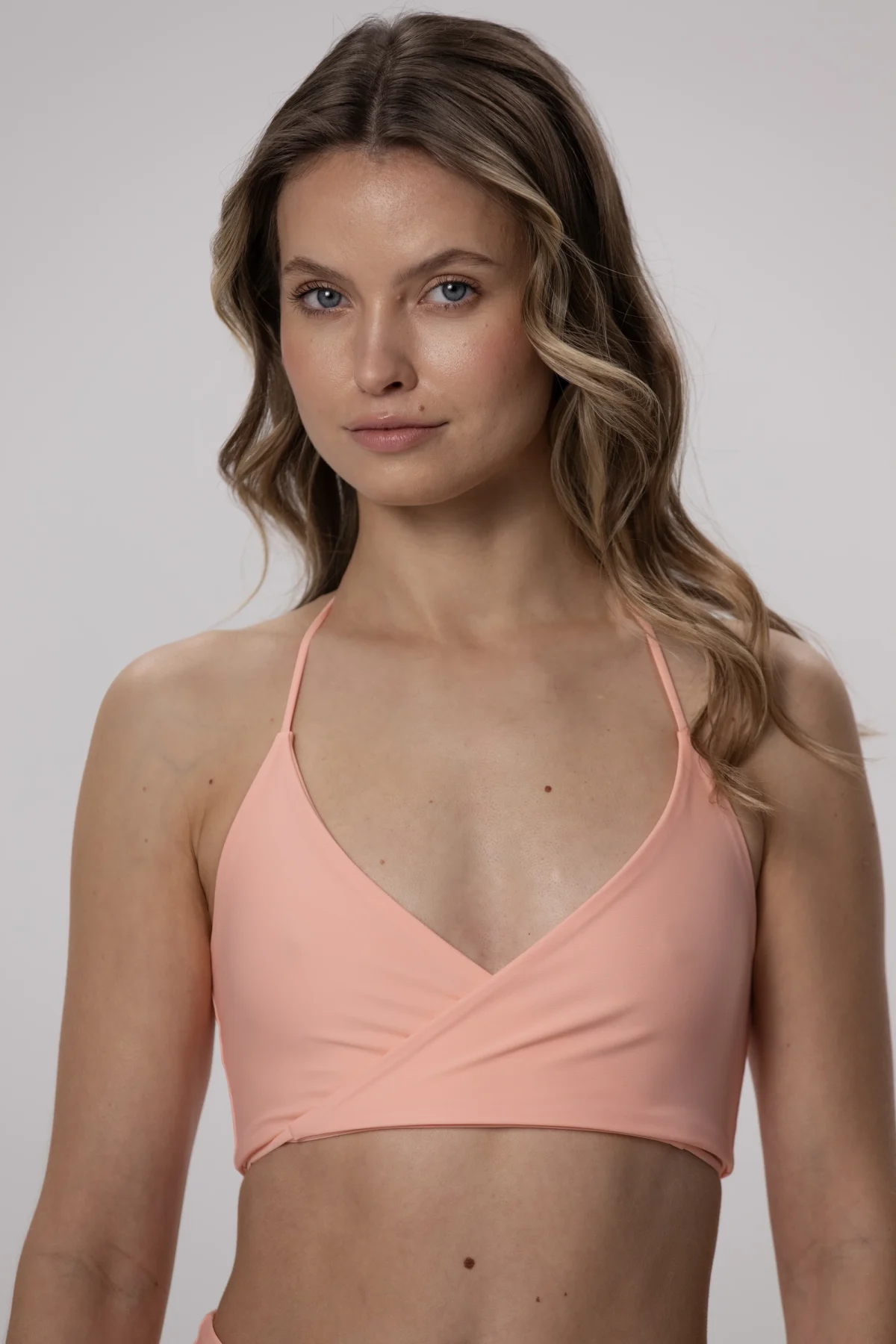 Cross Body - gora stroju kapielowego Peachy Rose