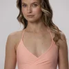Cross Body - gora stroju kapielowego Peachy Rose
