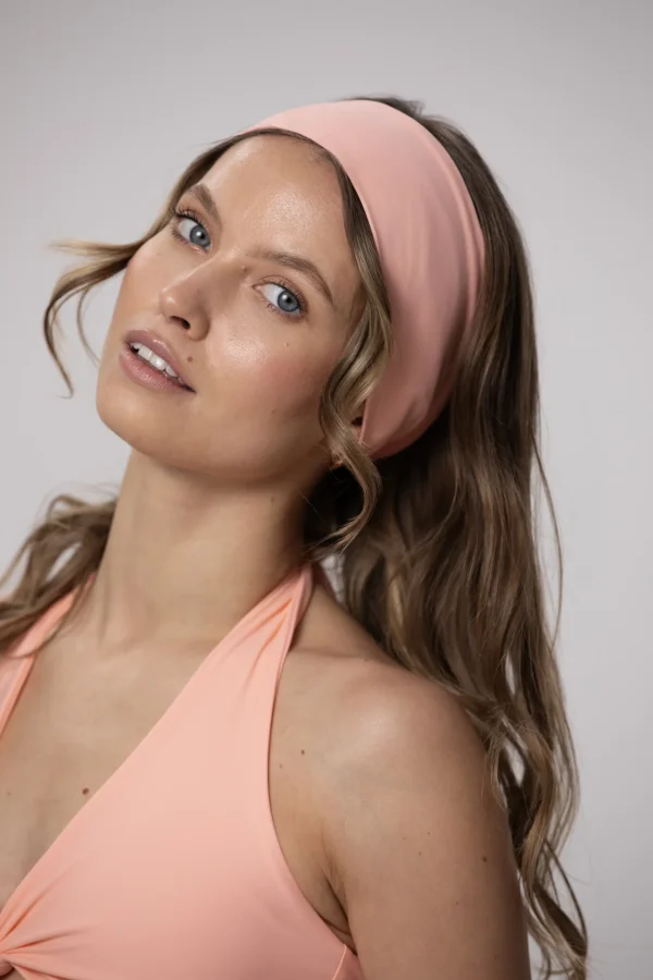 Headband - opaska do wlosow Peachy Rose