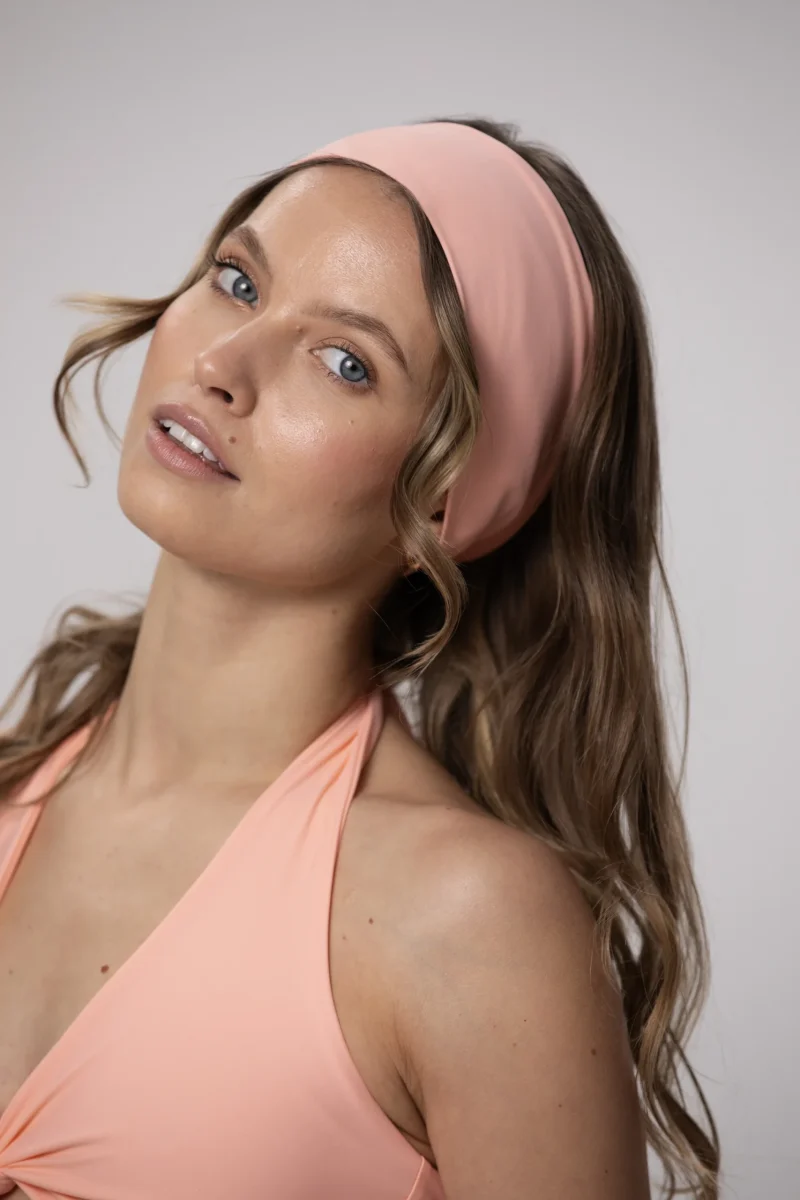 Headband - opaska do wlosow Peachy Rose