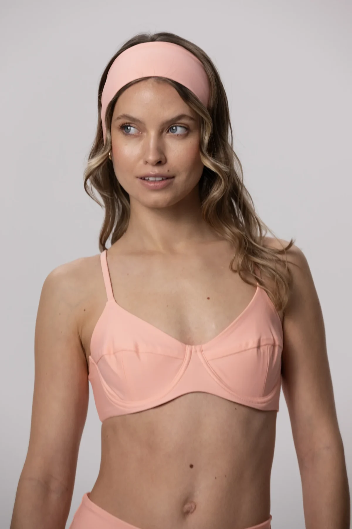 Headband - opaska do wlosow Peachy Rose
