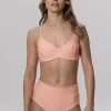 High Waist - dol stroju kapielowego Peachy Rose