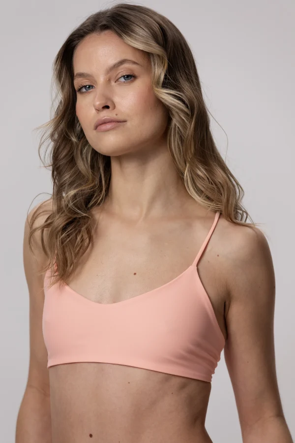 Line - gora stroju kapielowego Peachy Rose