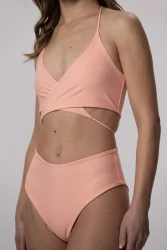 Simple - dol stroju kapielowego Peachy Rose