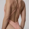 The Cross Back One - dol stroju kapielowego Peachy Rose