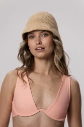 Wave - gora stroju kapielowego Peachy Rose