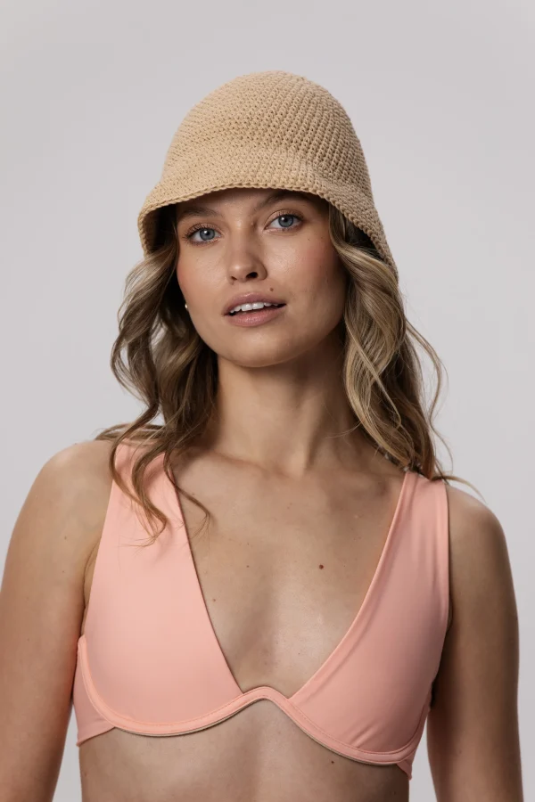 Wave - gora stroju kapielowego Peachy Rose