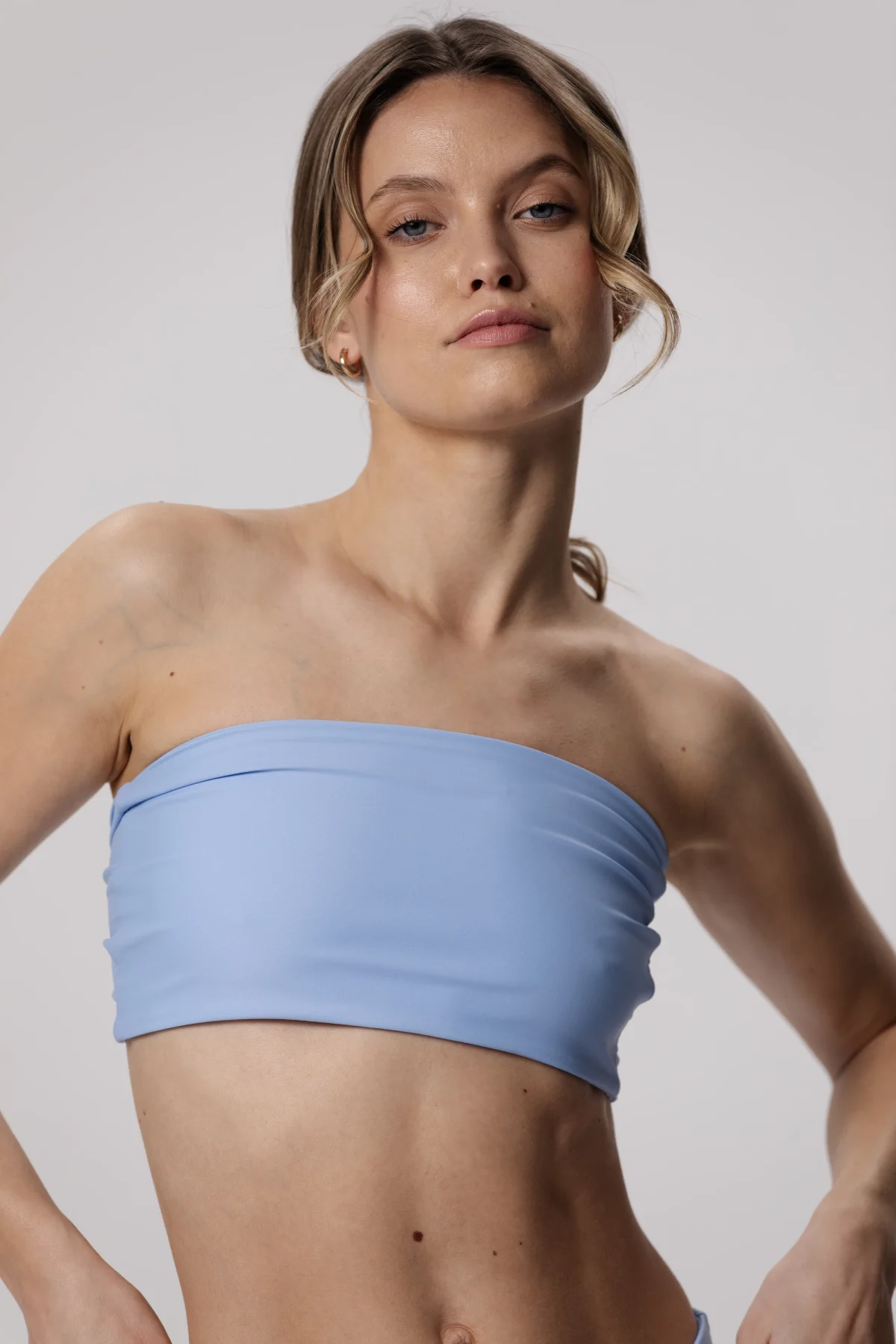 Clean - gora stroju kapielowego Sky Blue