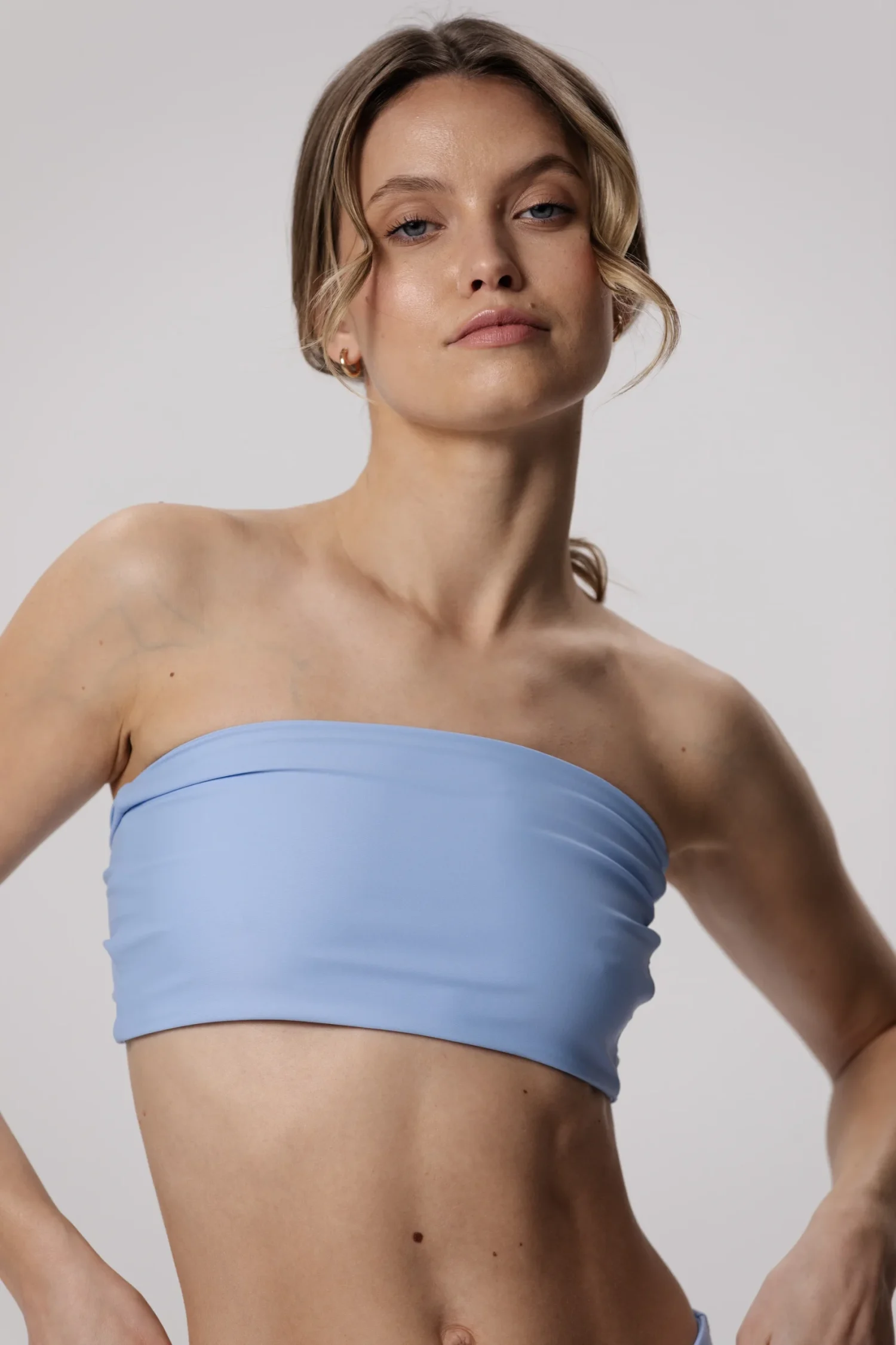 Clean - gora stroju kapielowego Sky Blue