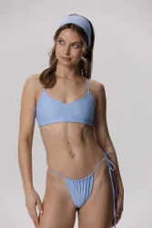 Line - gora stroju kapielowego Sky Blue