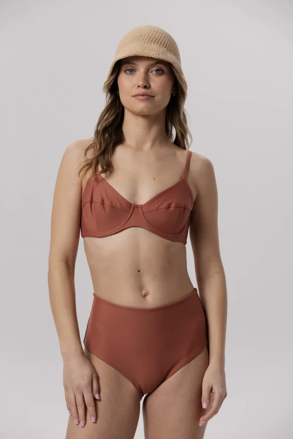 High Waist - dol stroju kapielowego Sunset