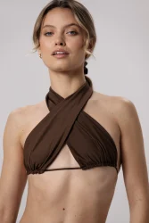 Wrap - gora stroju kapielowego Wood