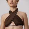 Wrap - gora stroju kapielowego Wood