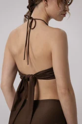 Wrap - gora stroju kapielowego Wood