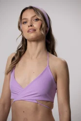 Cross Body - gora stroju kapielowego Lavender