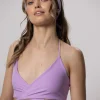 Cross Body - gora stroju kapielowego Lavender