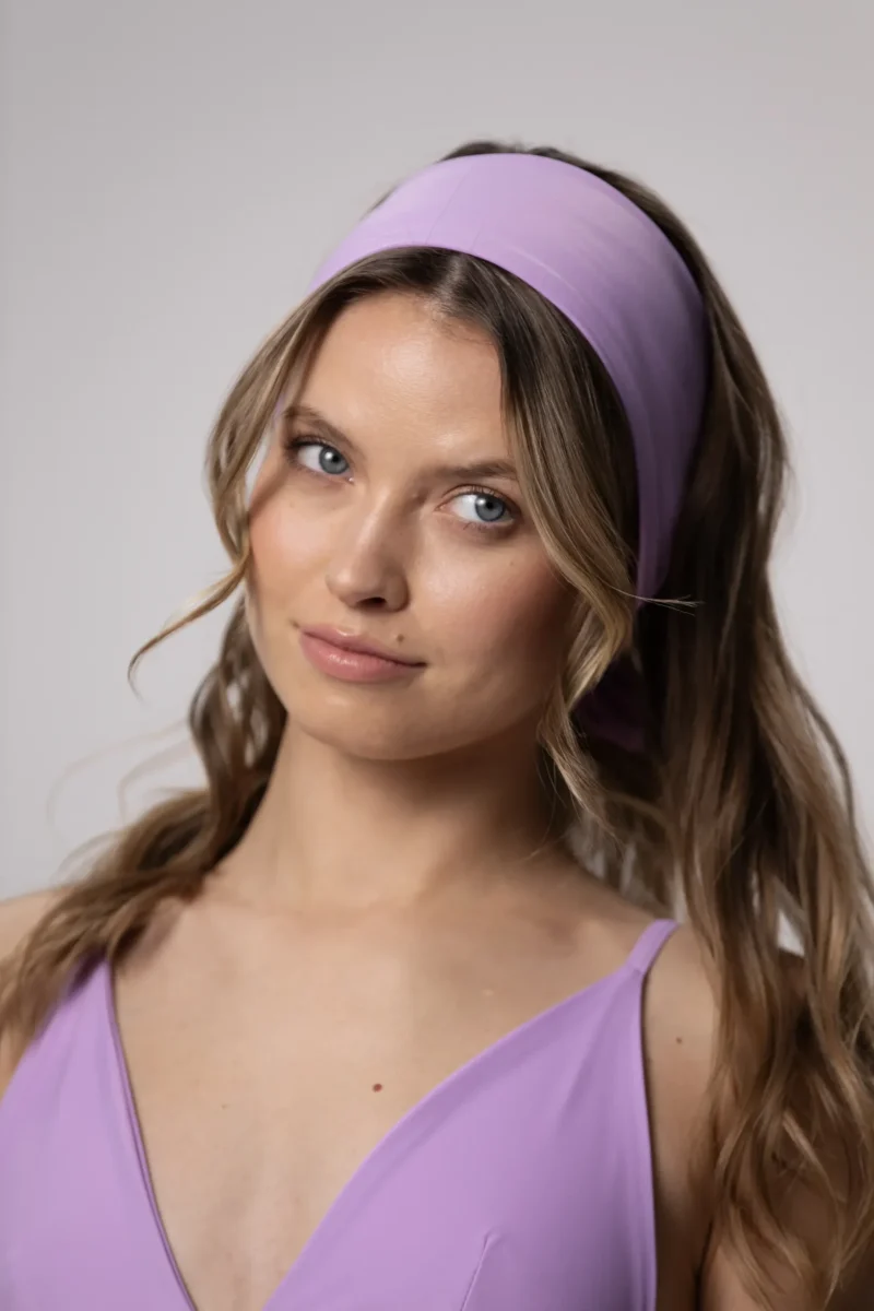 Headband - opaska do wlosow Lavender
