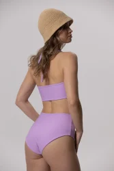 High Waist - dol stroju kapielowego Lavender
