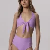 High Waist - dol stroju kapielowego Lavender